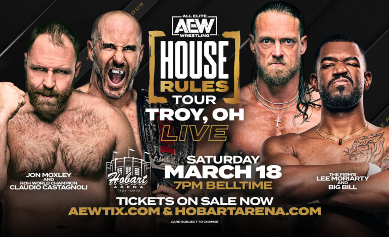 AEW House Rules in Troy, Ohio almost sold out