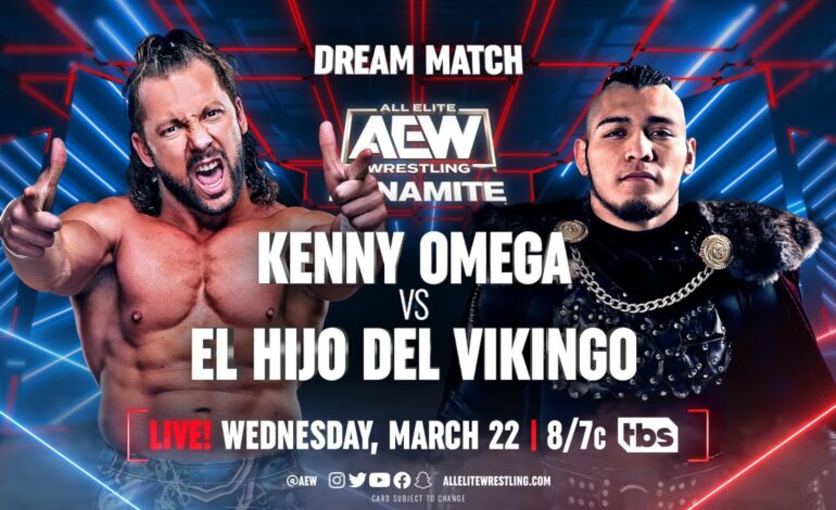 Kenny Omega vs. El Hijo Del Vikingo announced for AEW Dynamite